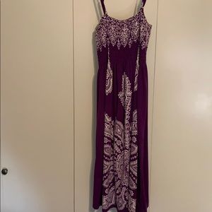 Lightweight long dress
